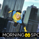 Invincible's Mark Grayson takes flight.